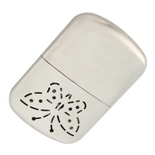 Карманный Сверхлегкий обогреватель для рук из цинкового сплава для использования в помещении и на открытом воздухе, небольшой удобный обогреватель