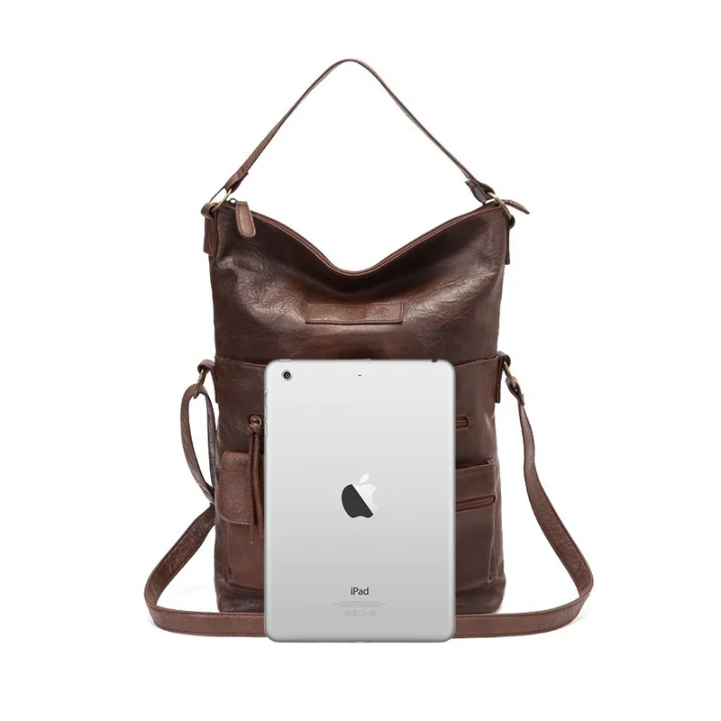 Women Shoulder Bag Tote 14' Pu Leather Handbags Crossbody Fold Over Packets Fashion Casual