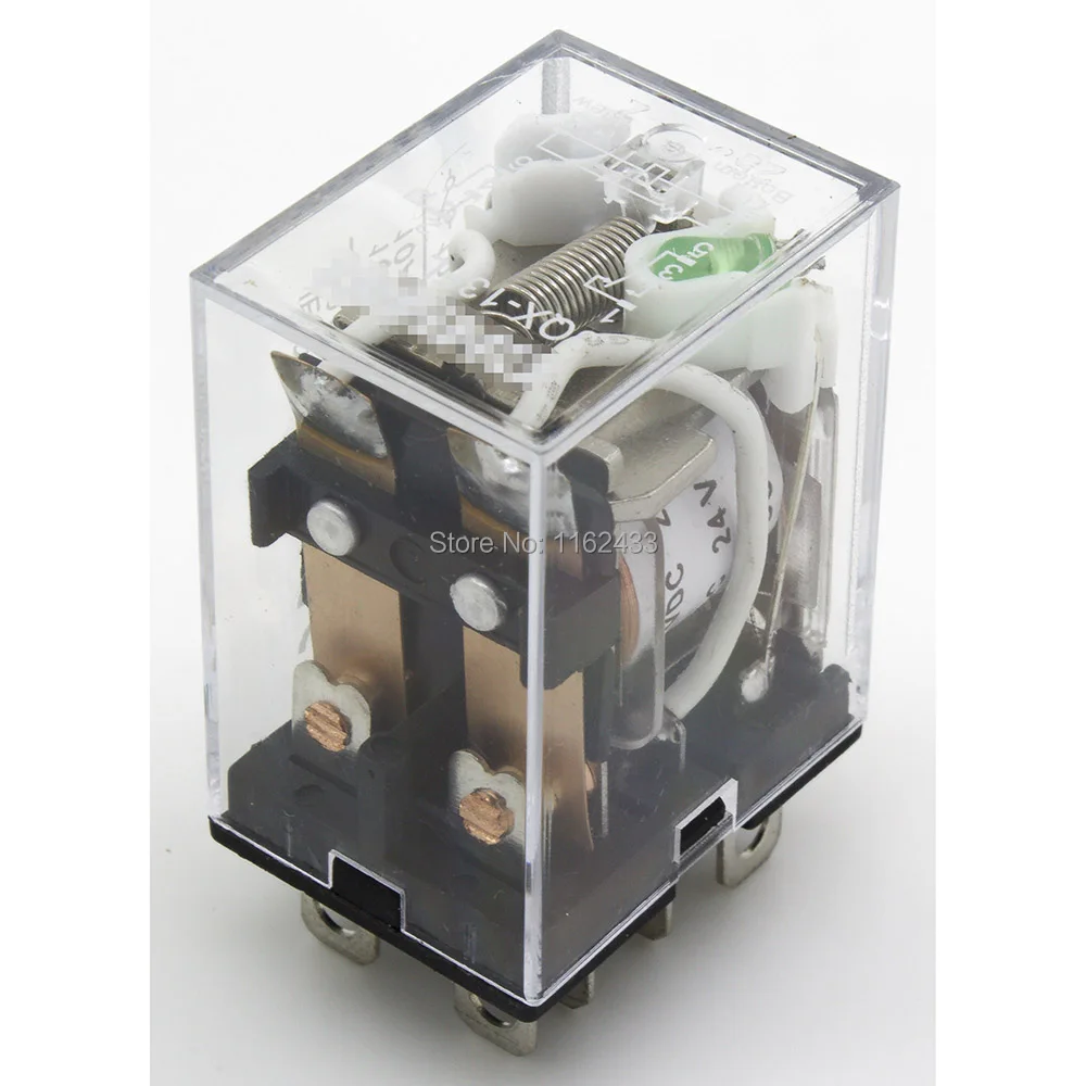 JQX 13FL DC 24V relay with LED indicator JQX 13F LY2