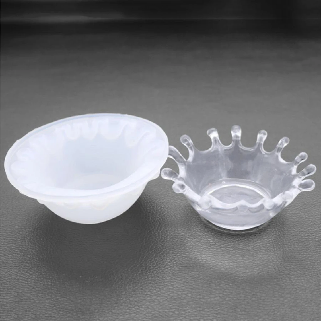 Silicone Mold DIY Epoxy Resin Casting Ashtray Jewelry Box Making Table Decor Candle Mould Multifunction Easy Release