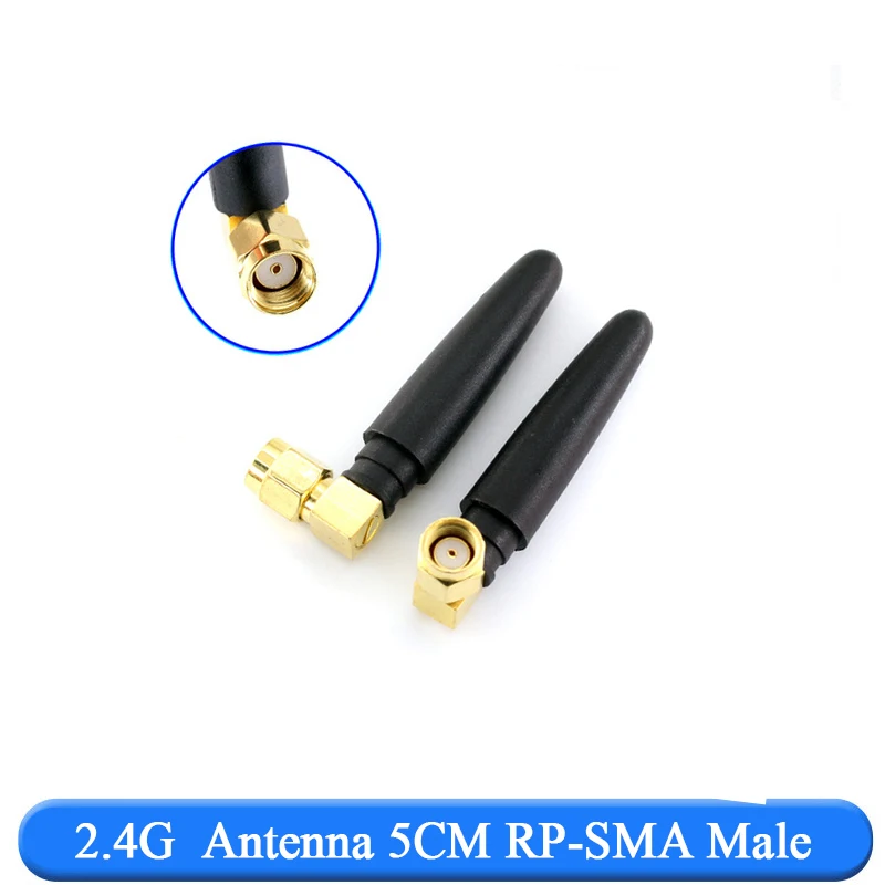 50 шт 2 4 Ghz 3dbi WIFI антенна 4G RP SMA мужские универсальные антенны Усилитель WLAN роутер