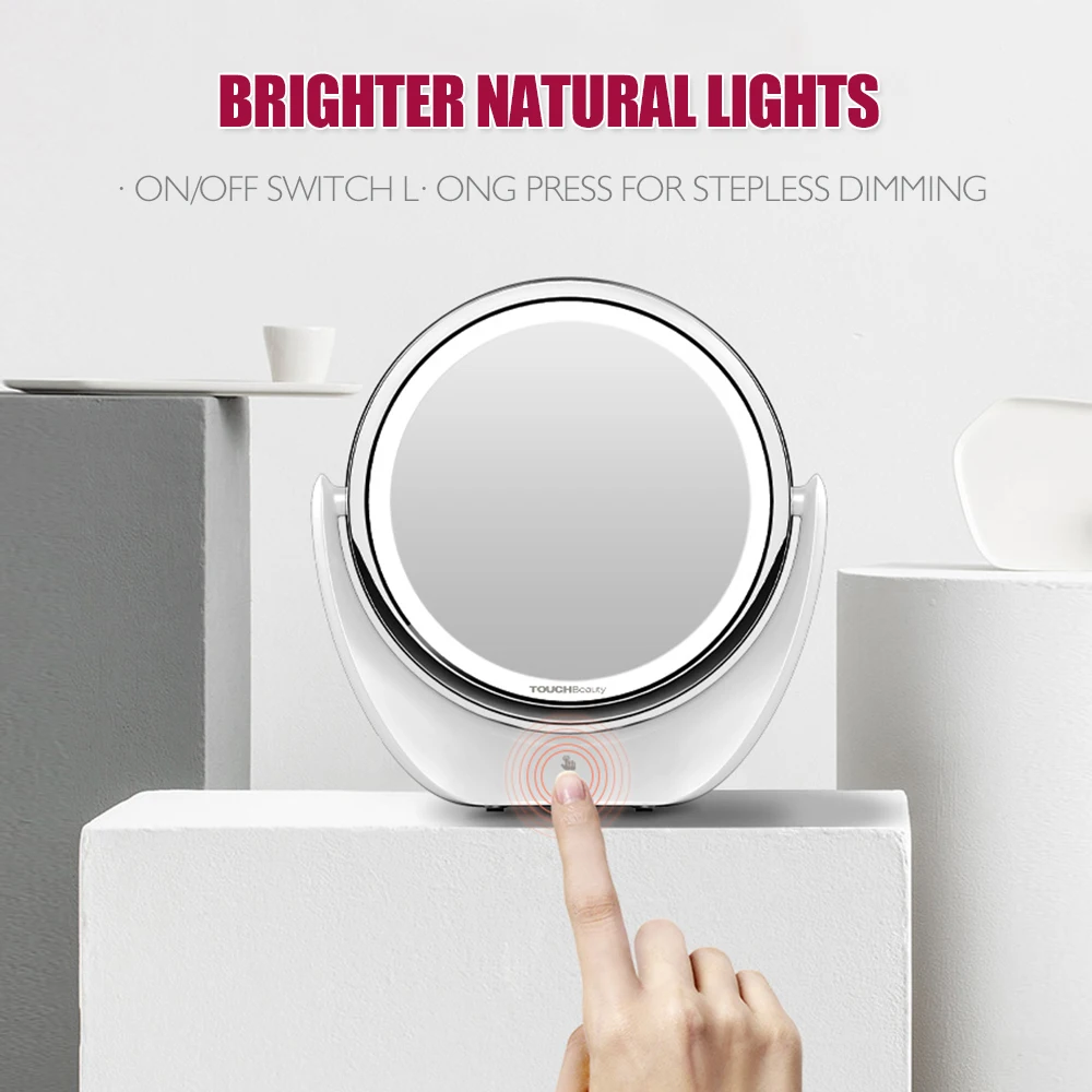 TOUCHBeauty Косметическое зеркало с подсветкой TB 1276|makeup mirror|cosmetic mirrorcosmetic mirror with light |