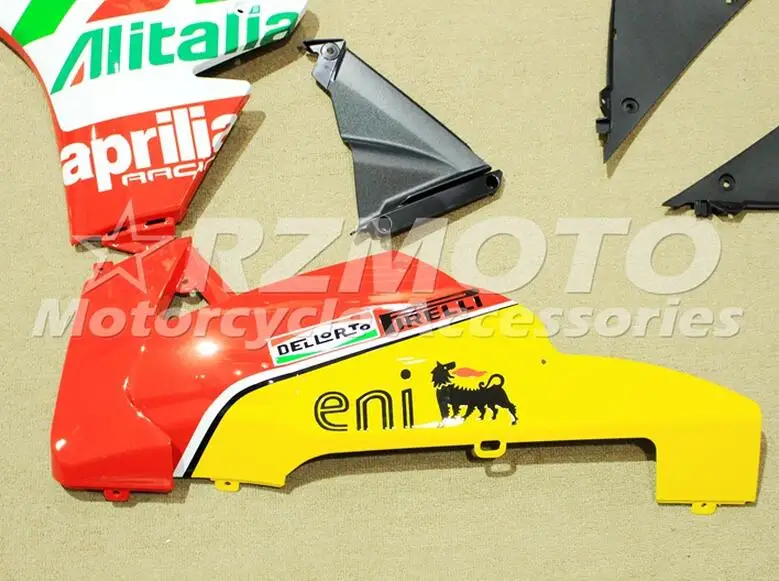 Полный мотоцикл полный комплект обтекателя для Aprilia RSV4 1000 2010 2011 2012 2013 АБС-пластик номер 3