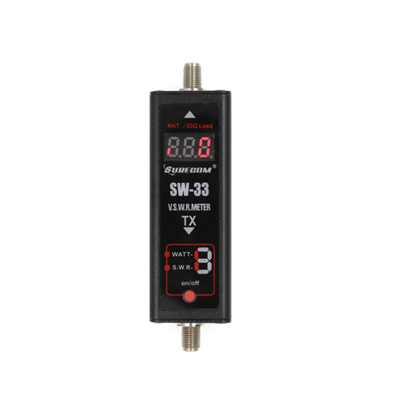 SURECOM SW 33 Mini Power & SWR Meter VHF / UHF 100 МГц ~ 520 портативный тестер для любительской