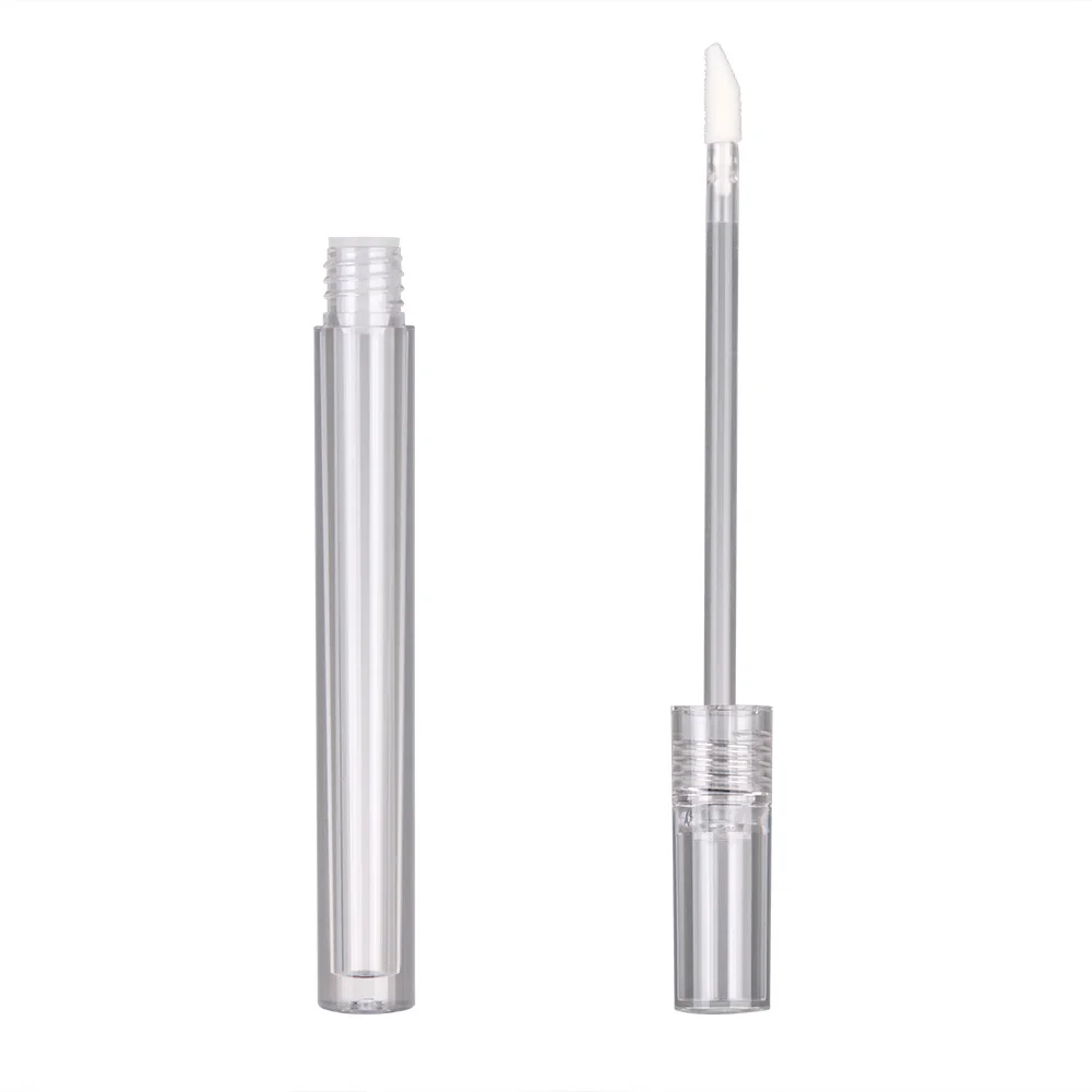 

1pcs Transparent Lip Gloss Containers Clear Crystal Lip Glaze Tube Plastic Refillable Bottle DIY Cosmetics Make Up Tools 1.6ml