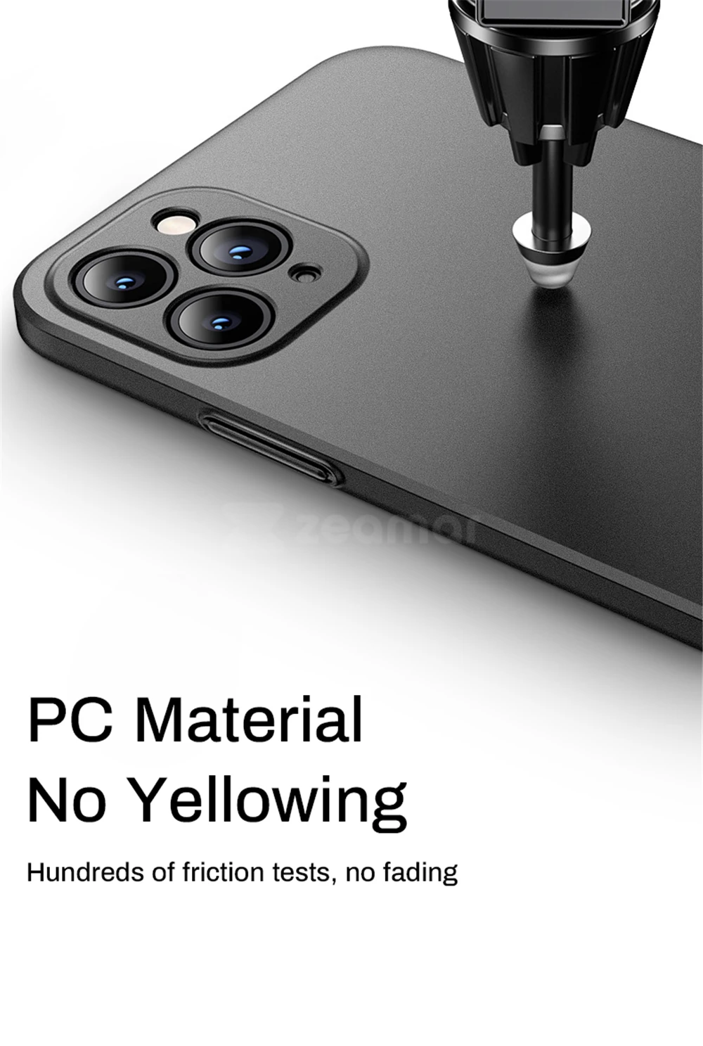 Matte Sandstone Plastic Phone Case For iPhone 13 Pro 11 Pro Max 12 Mini SE 2020 7 8 Plus X XR XS Max Slim Scrub Hard Back Cover