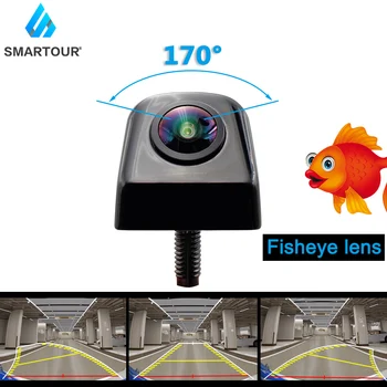 

HD 1920x1080P Dynamic trajectory Fisheye Lens Car Rear View Camera Starlight Night Vision Vehicle Track Reverse camera