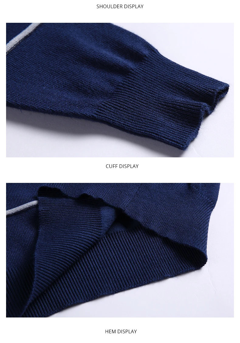Модный брендовый мужской свитер, пуловер в полоску, Облегающие джемперы, вязанная шерстяная Осенняя повседневная мужская одежда в Корейском стиле