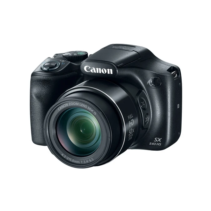 Камера Canon PowerShot SX540 HS Bridge 20 3 MP CMOS 5184x3888 пикселей 1/2.3 &quotчерный|Среднеформатные