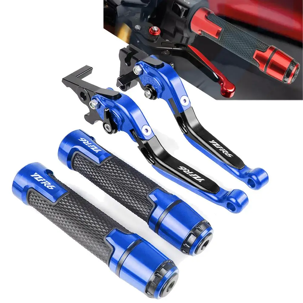 Для Yamaha YZF R6 1999 2000 2001 2002 2003 2004 2007- Мотоцикл с ЧПУ Регулируемый складной тормозной рычаг сцепления ручки