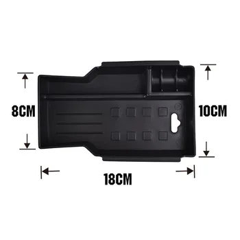 

1pc Car Storage Box Interior Parts Console Tray For Suzuki SX4 S-Cross 2014-2017