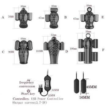 Powerful Glans Vibrator Penis Trainer Adults Sex Toys for Men Penis Sleeve Massager Delay Ejaculation 20 Speed Male Masturbation 4