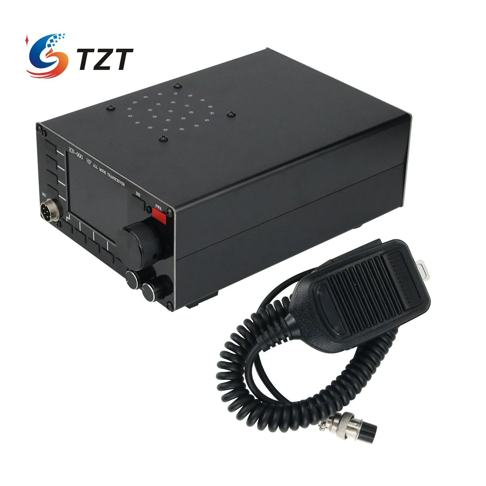 TZT KN990 Shortwave Transceiver HF All Mode Receiver Transmitter SSB/CW/AM/FM/DIGITAL Working Modes