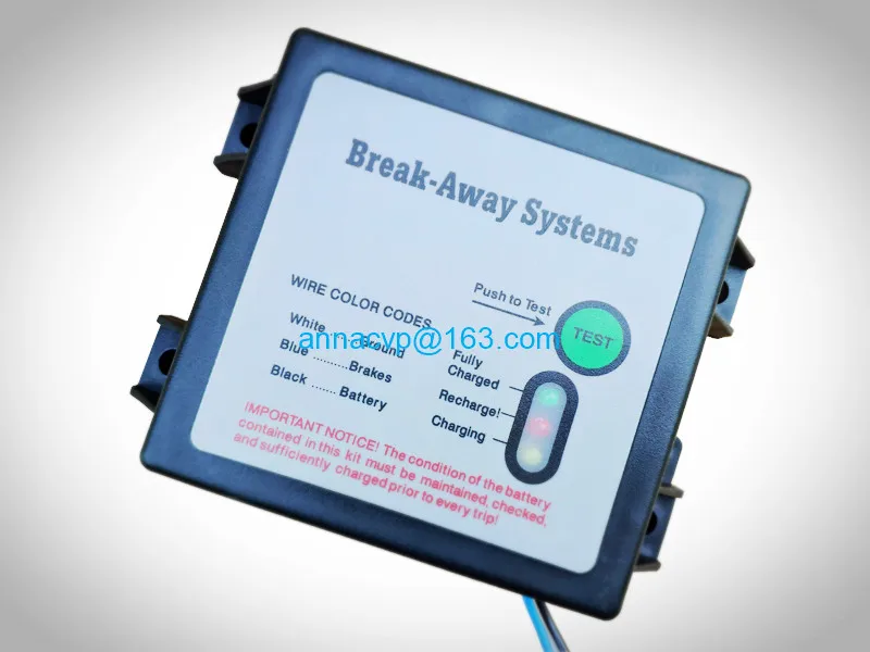 TRAILER BREAK-AWAY SYSTEM KIT 12V  (7)