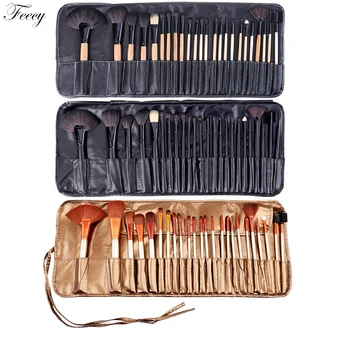 

24Pcs Makeup Brushes Set Soft Synthetic Hair Powder Foundation Eyeshadow Make Up Brushes Tool Cosmetics Professional Brushes Set