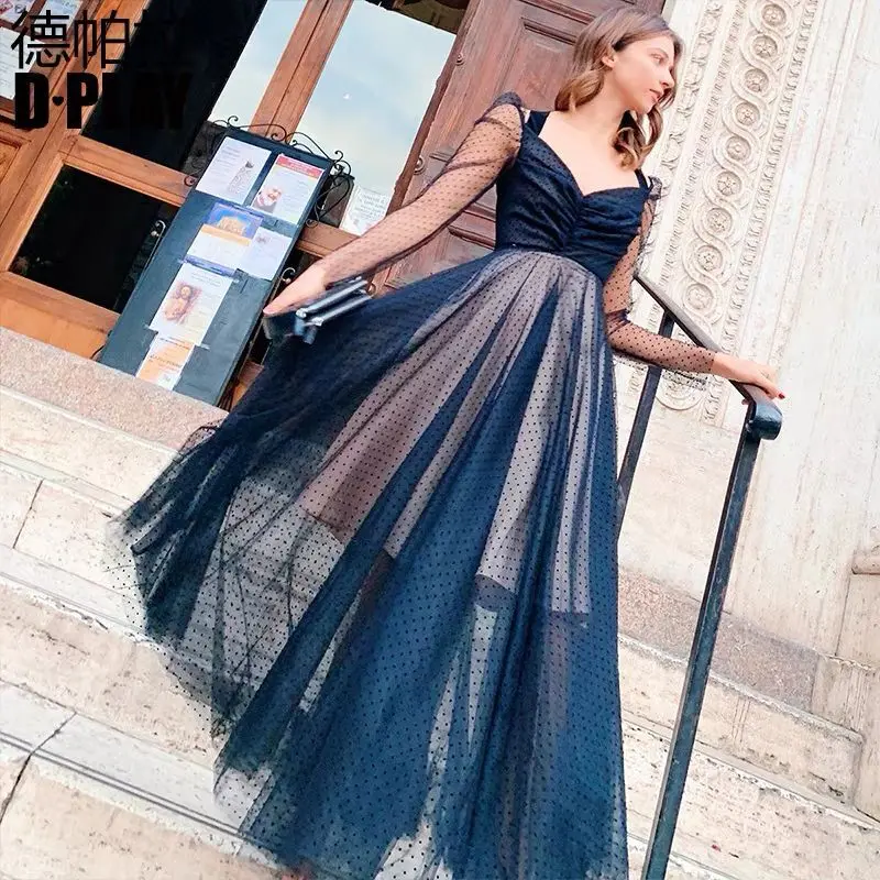 

Eightree Evening Dress Long Sleeve Prom Dresses Gown 2020 Vintage Robe De Soiree Evening Party Dress vestidos de fiesta de noche