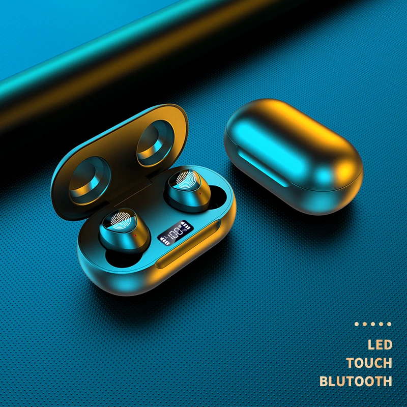 

Buds Plus TWS Wireless Headphones Led HiFi Stereo Earbuds Bluetooth Earphone For Android iOS PK air 3 pro i9000 airpodding 2