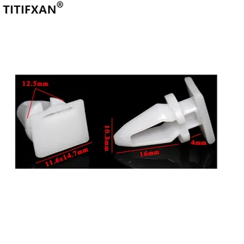 

20PCS Auto sill floor carpet rug bead clips for BMW E65/730li/740il/745li/750i threshold plastic fastener rivet