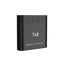 2 in 1 TX8 Bluetooth 5 0 Transmitter Receiver Adapter for TV PC Headphone Music Audio Transceiver Receiver Transmitter