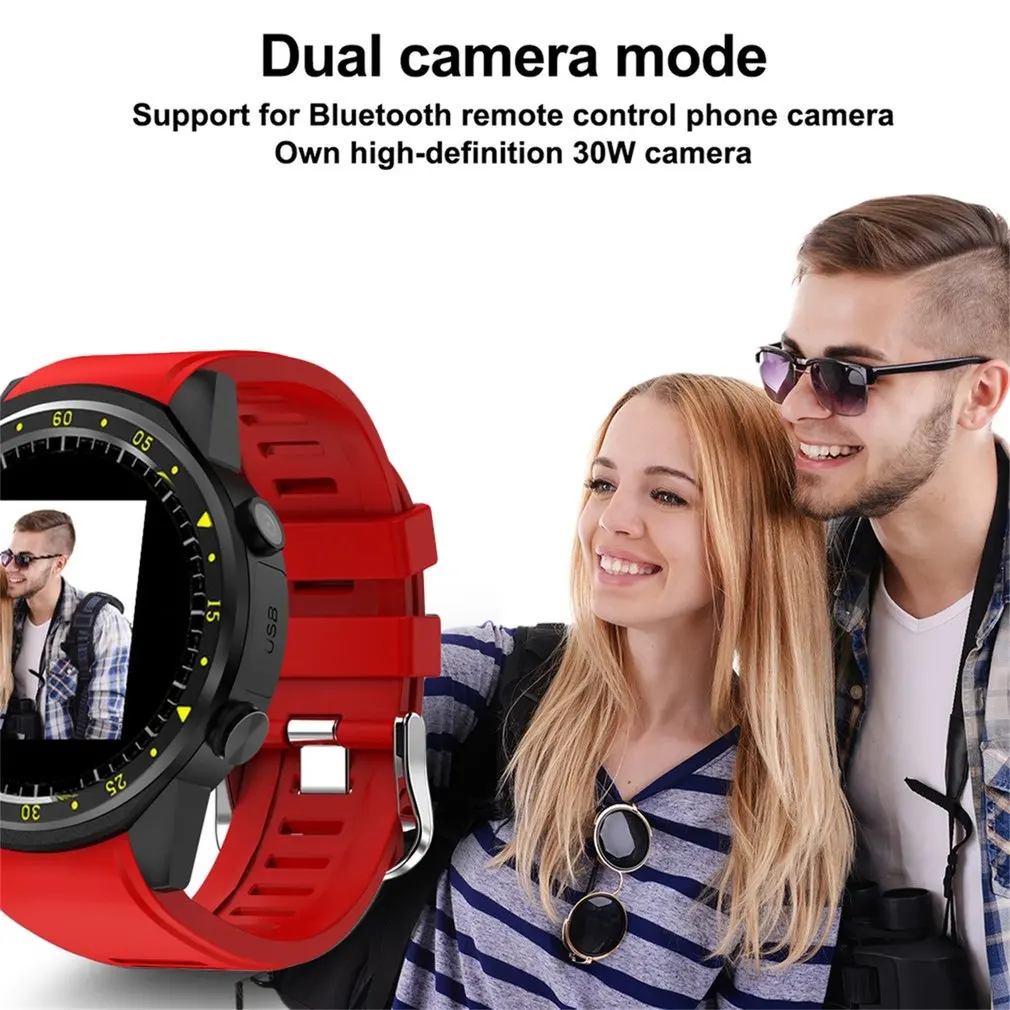 F1 Sport Smart Watch With GPS Camera Bluetooth SIM Card Wristband for Android IOS For Men Women Outdoor Gift Heart Rate Monitor
