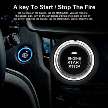 

Stop Remote control Push Button System Anti-theft Automatically Locking
