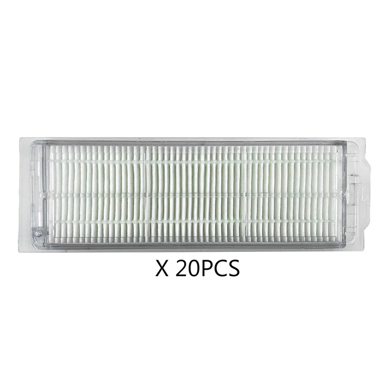20PCS 20 шт. робот пылесос HEPA фильтр набор аксессуаров для Xiaomi Mijia STYJ02YM пылесос сменный инструмент Запчасти для фильтров - Цвет: 20PCS