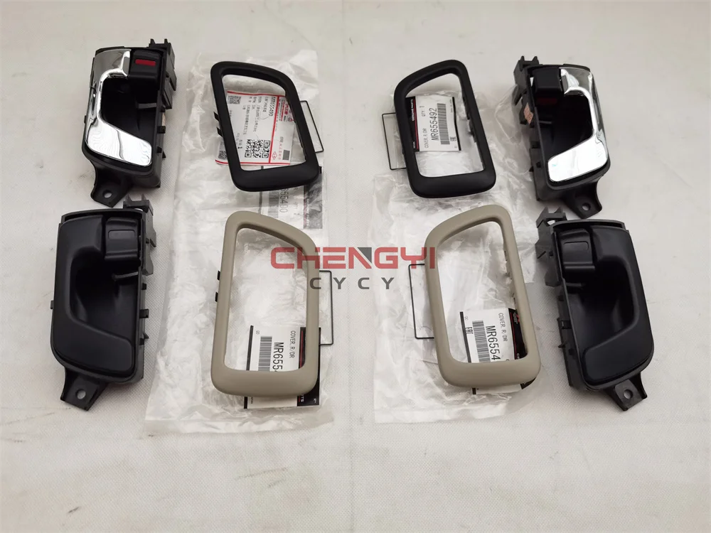 Pastiglie maniglia porta interna ABS nero per Mitsubishi per Outlander