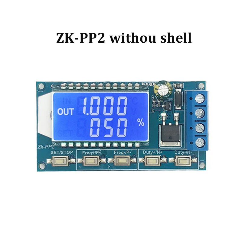 PP1/PP2 PWM pulse number frequency duty period adjustable generator module 