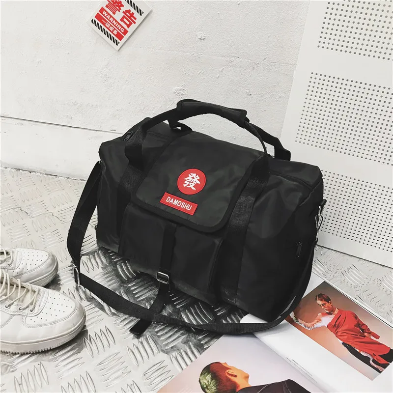 

The new Korean version of the one-shoulder travel bag in spring 2019 short distance travel training fitness sports women's bag