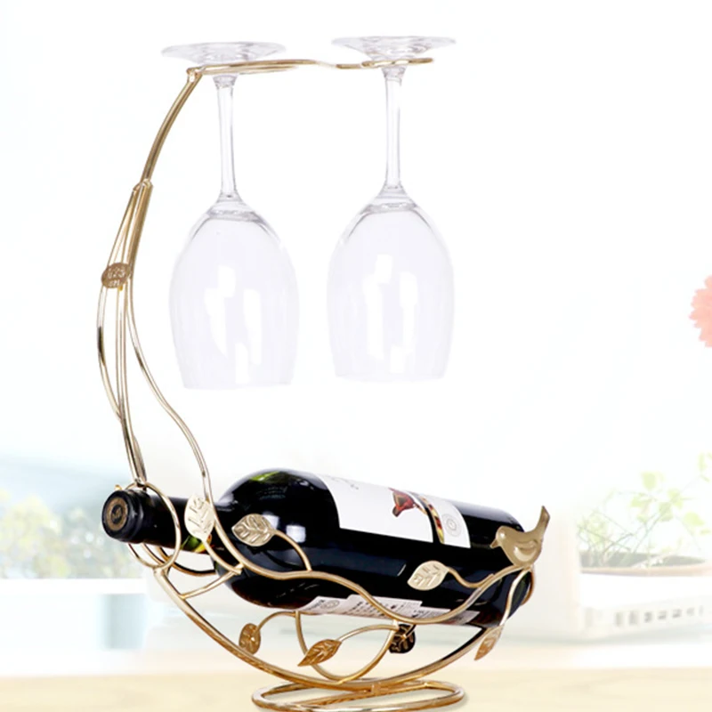 Yomdid, европейский стиль, креативный винный стеллаж, подвесной держатель для бокала вина, Многофункциональная подставка для винных бутылок, украшения, барная посуда