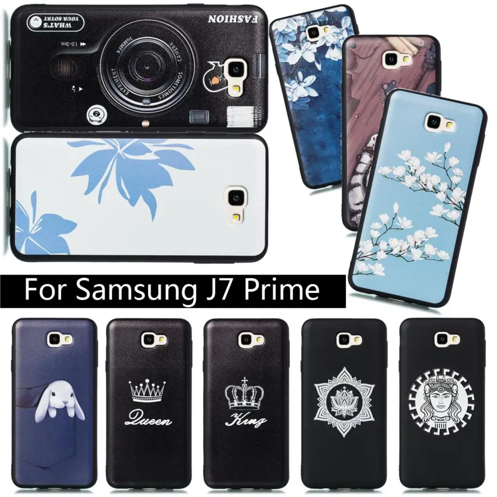 Luxury Case For Samsung Galaxy J7 Prime/On 7 Soft TPU Silicone Phone Cover Coque J7Prime/On7 Bags Shells Back Bumper |