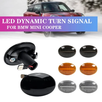 

New Flowing Side Marker Lamp Dynamic LED Side Repeater Indicator Light For Land Rover Discovery Defender TD5