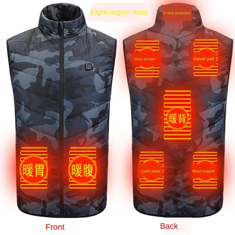 

Intelligent Heated Vest Men Women Electric Heated Jacket Thermal Vest Jacket Heating Vest Jacket Men Tactical Vest Veste Chauff
