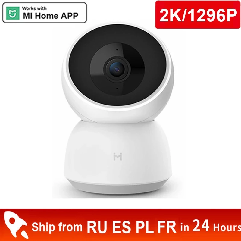 New Mijia 2K Smart Camera 1296P 360 Angle HD Cam WIFI Infrared Night Vision Webcam Video camera Baby Security Monitor | Электроника
