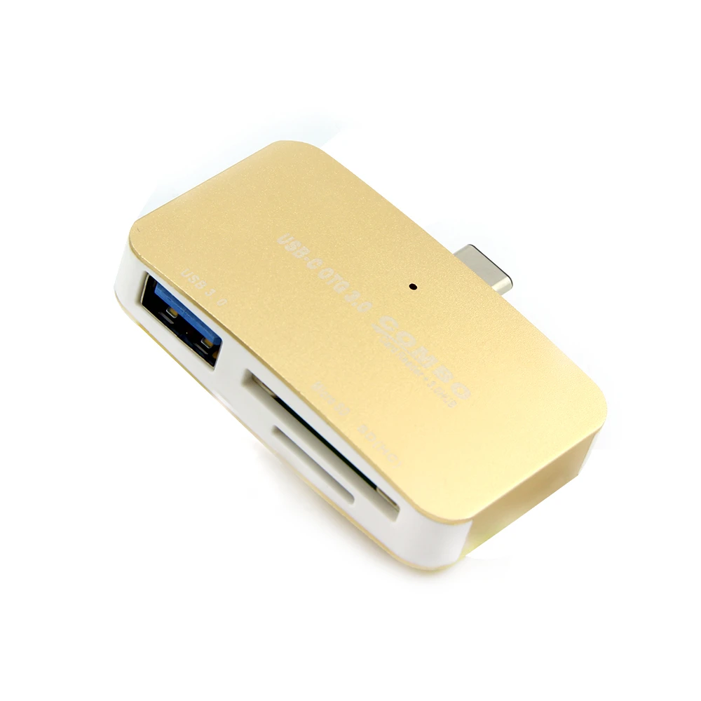 USB C концентратор 3,0 OTG концентратор комбинированный тип C с кардридером многопортовый usb-адаптер адаптер ПК Компьютерные аксессуары для MacBook телефон ноутбук