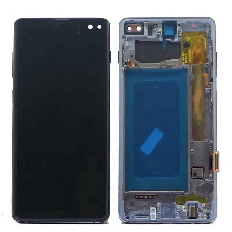 Оригинальный ЖК-дисплей S10 + AMOLED для SAMSUNG Galaxy Plus G975 SM-G9750 G975F с дигитайзером