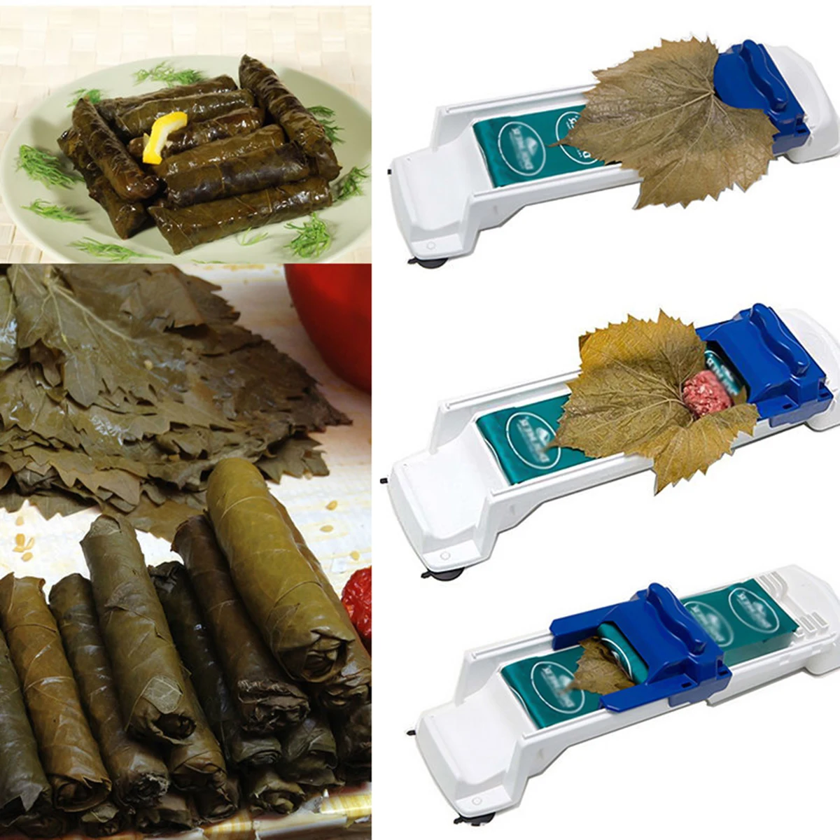 Быстрое для изготовления суши инструменты овощерезка для мяса Rolling инструмент Волшебная плойка чучела гарпе капуста оставить виноградный лист кухонный помощник