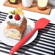 Скребок для выпечки, инструмент для выпечки тортов, пищевой антипригарный шпатель, ложка для сливочного масла, силиконовая лопатка, резиновая лопатка, инструменты для выпечки