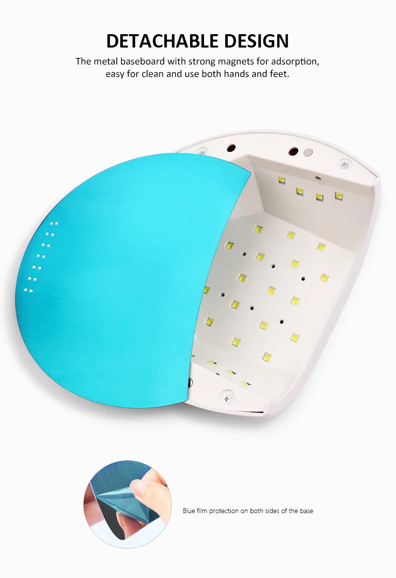 65W UV LED Nail Lamp UV Light for Nail 33 Pcs Light Bead UV Gel Nail Lamp Quick Curing Nail Gel Polish Nail Dryer Suitable Salon