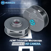 Sunshine 48 миллионов пикселей HDMI тринокулярный микроскоп камера M-11 для телефона PCB чашки Mirco инструмент для ремонта