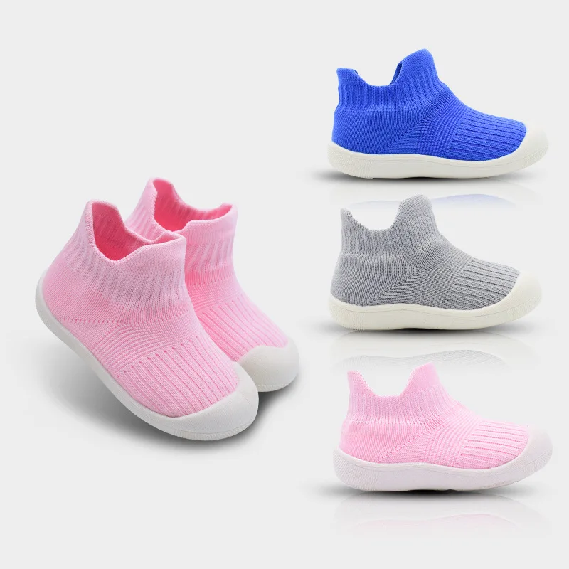 

2020 Spring And Autumn Hot Selling INS Super Fire Socks Shoes 0-3-Year-Old Men And Women Babies' Toddler Shoes Fly Woven Child S