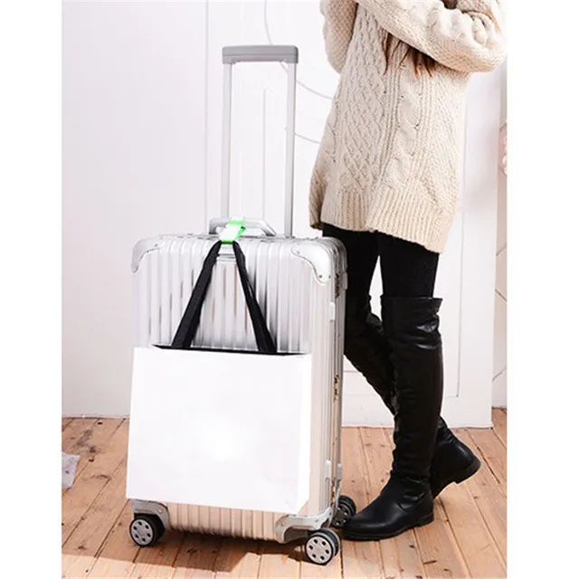 Luggage Suitcase Bags Hang Buckle Portable Travel Hanging Belt Anti-lost Clip Add-a-Bag Strap Accessories For Bags - Image 3