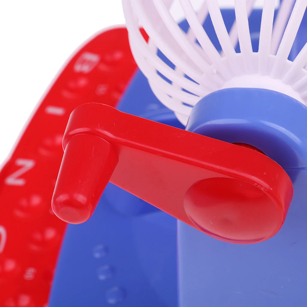 Desktop Bingo Lotto Game with Lottery Numbers Ball Lucky Number Picking Machine