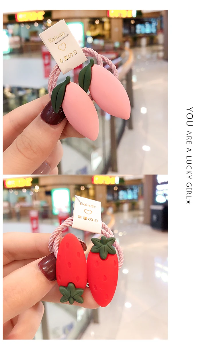 Kawaii мультяшная принцесса цветок резинка для волос подарки для детей девочки дети эластичные волосы резиновые ленты аксессуары галстук волос Веревка головной убор