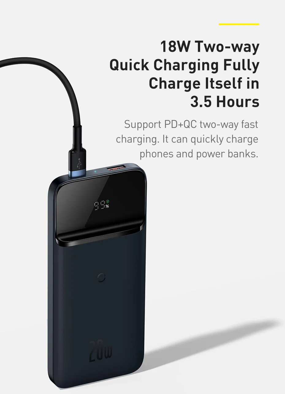 best portable power bank Baseus Magnetic Wireless Power Bank 10000mAh USBC PD 20W Fast Charger External Battery Powerbank For iPhone 12 13 Pro Max Xiaomi magnetic wireless power bank