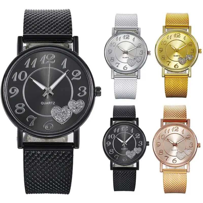 

Quartz Men Watches With Mesh Belt For Business Design Fashion Latest Lovers Commemoration Day Clock Gifts