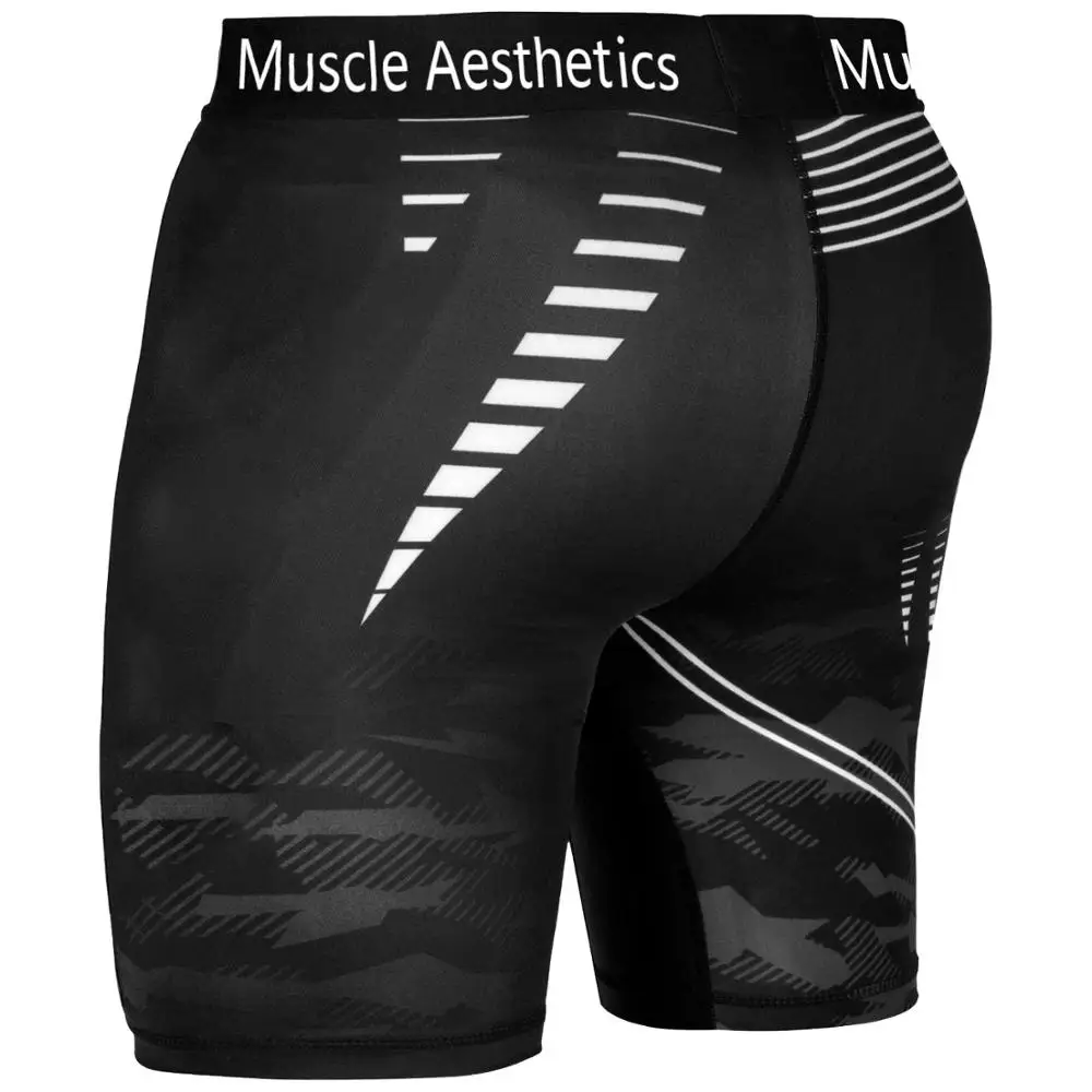 Men's Shorts Gyms Fitness Bodybuilding Joggers Workout Run Cycling Shorts High-elastic Skinny Compression Quick Drying Leggings