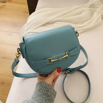 

Fashion Quality PU Leather Crossbody Bags For Women 2020 Chain Small Shoulder Messenger Bag Lady Travel Handbags and Purses