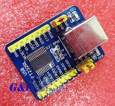 

FT232RL Module USB to Serial to TTL Converter power supply with USB diy electronics