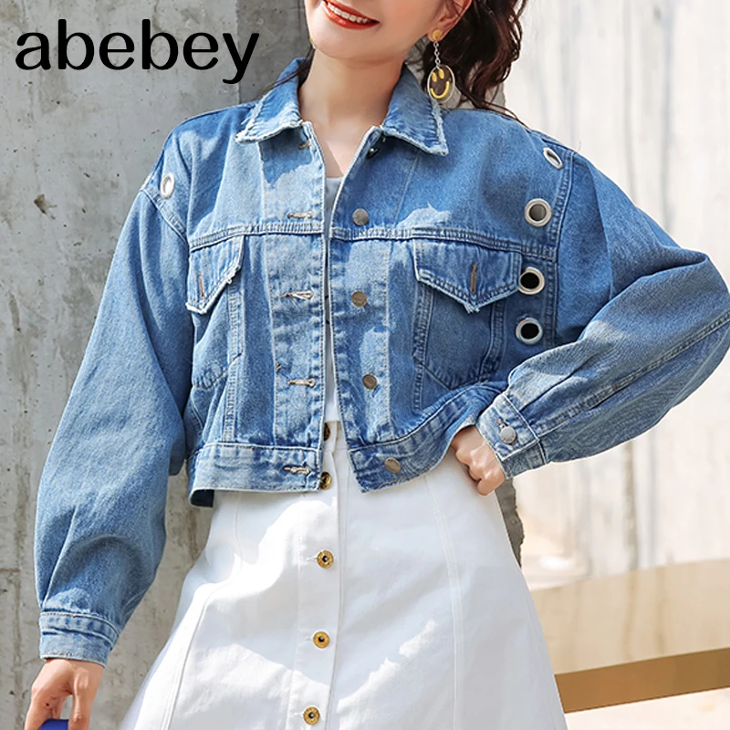 batwing denim jacket